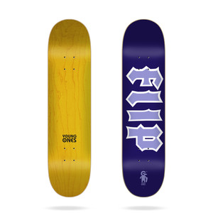 Flip Team Cancelled Young One Purple Deck 7.5 - Skateboard Deck
