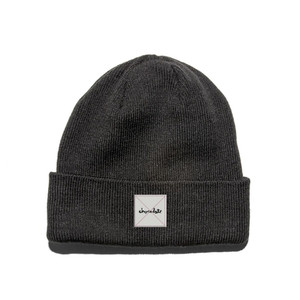 Chocolate Reflective Work Beanie Black