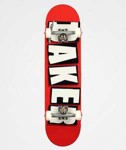 Baker Brand Logo White Complete 7.75 - Complete Skateboard