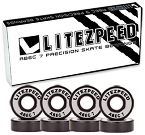 Litezpeed Abec 7 Single Set White