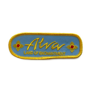 Alva Land Of Enchantment Embroidered Iron On Patch