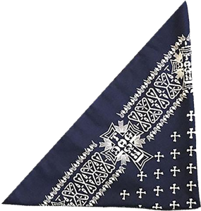 Dogtown - Cross Bandana Navy Blue
