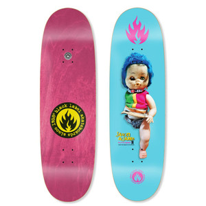Black Label Jason Adams Punk Baby 2 Custom Egg Shaped Deck 9.5 - Skateboard Deck