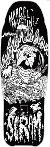 Scram Marcel Shaped Deck 10.50 X 31.65 - Skateboard Deck