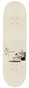 The Heated Wheel Team Paddleball Deck 8.75 - Skateboard Deck