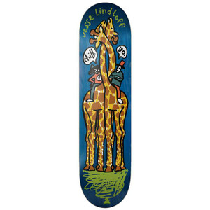 Foundation Jesse Lindloff Back Off Bro Deck 8.50 - Skateboard Deck