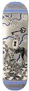 Skeleton Key Alex Hajimihalis Pro Deck 9.00 - Skateboard Deck