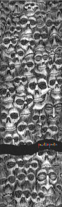 Powell Peralta  10.5" X 33" Color Me Skullz Sheet - Skateboard Grip Tape