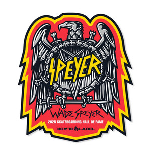 Black Label Wade Speyer S.h.o.f. Sticker