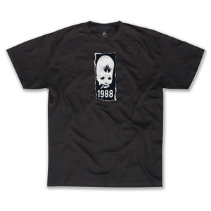 Black Label Thumbhead Torn Black Ss L - Skateboard Tshirt