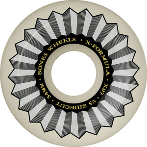 Bones X-formula Xf Sidecut V5 Sidecut 54mm 97a (set Of 4) - Skateboard Wheels