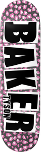 Baker Tyson Peterson Brand Logo Hot Cheetah Deck 8.25 - Skateboard Deck