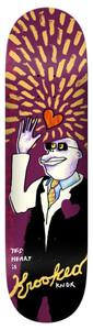 Krooked Knox This Heart Deck 8.50 - Skateboard Deck