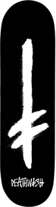 Deathwish Team Gang Spray Black/white Deck 8.25 - Skateboard Deck