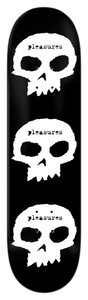 Zero X Pleasures Skulls Deck 8.50 - Skateboard Deck