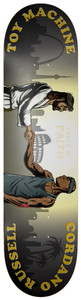 Toy Machine Cordano Russell Skate By Faith Deck 8.50 - Skateboard Deck