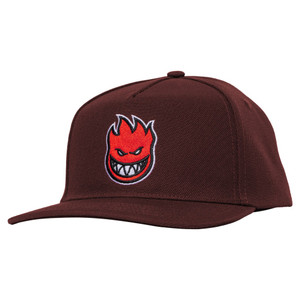 Spitfire Bighead Fill Snapback Dark Red - Skateboard Hat