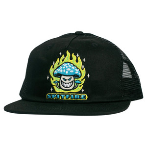 Spitfire Mushroom Bighead Snapback Black - Skateboard Hat