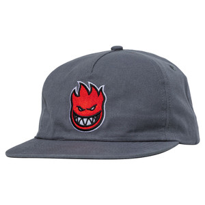 Spitfire Bighead Fill Snapback Charcoal - Skateboard Hat
