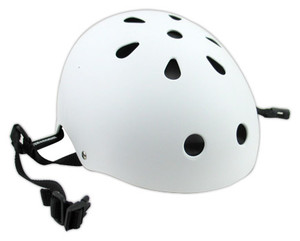 Industrial Helmet Flat White S - Skateboard Helmet
