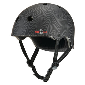 Pro Tec Low Pro Certified Spitfire Signature Edition Black Swirl Xs/s - Skateboard Helmet