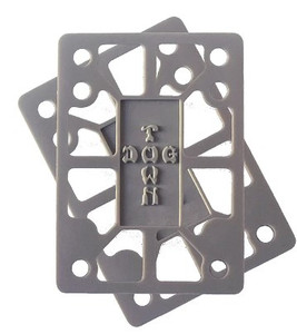 Dogtown Risers 1/4" Grey