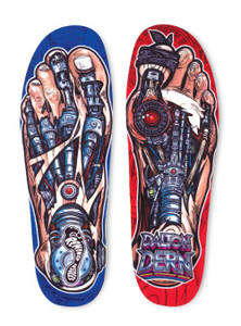 Remind Destin Impact Dalton Dern Gnar Foot 5.5mm Low-to-all Arch Insoles Size 9 - 9.5