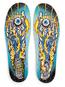 Remind Rede Impact Reflexology 5.5mm Low-to-all Arch Insoles Size 9.5 - 11