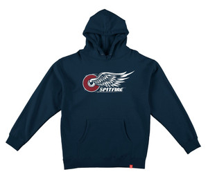 Spitfire Classic Wing Navy Hd/swt M - Skateboard Sweatshirt