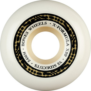 Bones X-formula Xf Sidecuts V5 54mm 99a (set Of 4) - Skateboard Wheels