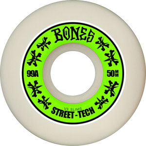 Bones Stf Slims V3 50mm 99a (set Of 4) - Skateboard Wheels