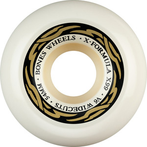 Bones X-formula Xf Widecuts V6 54mm 99a (set Of 4) - Skateboard Wheels