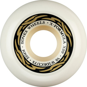 Bones X-formula Xf Widecuts V6 55mm 99a (set Of 4) - Skateboard Wheels