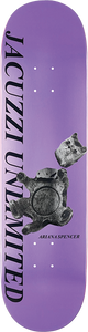 Jacuzzi - Spencer Broken Cat Deck-8.5 Purple Ex7 - Skateboard Deck