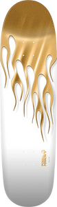 Powell Peralta - Hotrod Flames 24 Dk-9.37x33.8 Nitro Wht/gold - Skateboard Deck