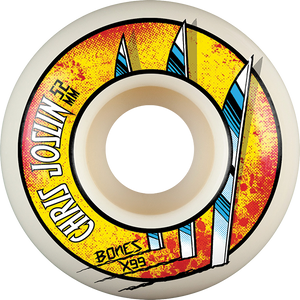 Bones Wheels - Joslin Xf V1 Slice Of Life 52mm 99a - Skateboard Wheels (Set Of Four)