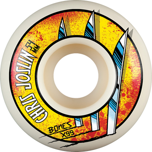 Bones Wheels - Joslin Xf V1 Slice Of Life 54mm 99a - Skateboard Wheels (Set Of Four)