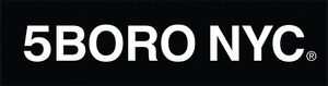 Fiveboro - Logo Decal Blk/wht