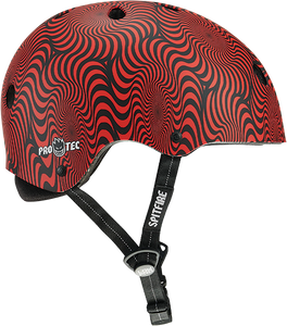 Pro Tec - Low Pro Helmet S/m-spitfire Red Swl - Skateboard Helmet