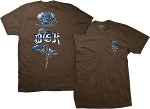 Dgk - Amen - Ss Xxl-dark Chocolate - Skateboard Tshirt