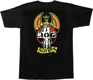 Dogtown - Red Dog Og 70's Ss S-black - Skateboard Tshirt