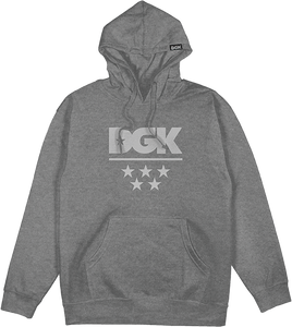 Dgk - All Star Fleece Hd/swt S-charcoal - Skateboard Sweatshirt