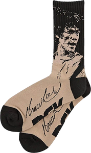 Dgk - Bruce Lee Impact Crew Socks Sand - Skateboard Socks