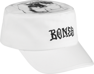Bones Wheels - Wheels Spraying Hands Painter Hat Whte - Skateboard Hat