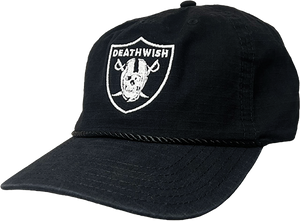Deathwish - Nation Hat Adj-black - Skateboard Hat