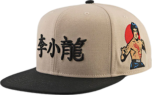 Dgk - Bruce Lee Balance Adj-sand - Skateboard Hat