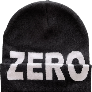 Zero - Army Tight-knit Beanie Black/wht - Skateboard Beanie