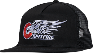 Spitfire - Classic Wing Hat Adj-black/red/white - Skateboard Hat