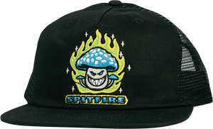 Spitfire - Mushroom Bighead Hat Adj-blk/blu/grn - Skateboard Hat