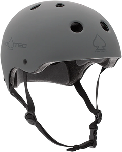 Pro Tec - (cpsc)classic Matte Grey L Helmet - Skateboard Helmet